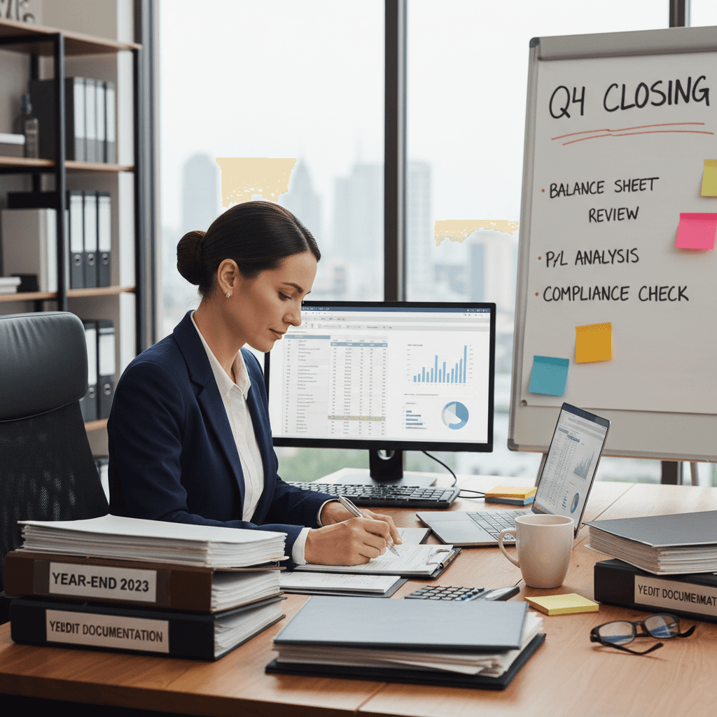 Year-end audit preparation